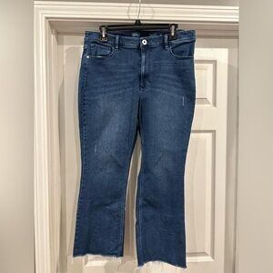 J Jill Kick Flare ankle jeans size 12